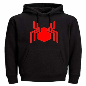 Spider Print Hoodie