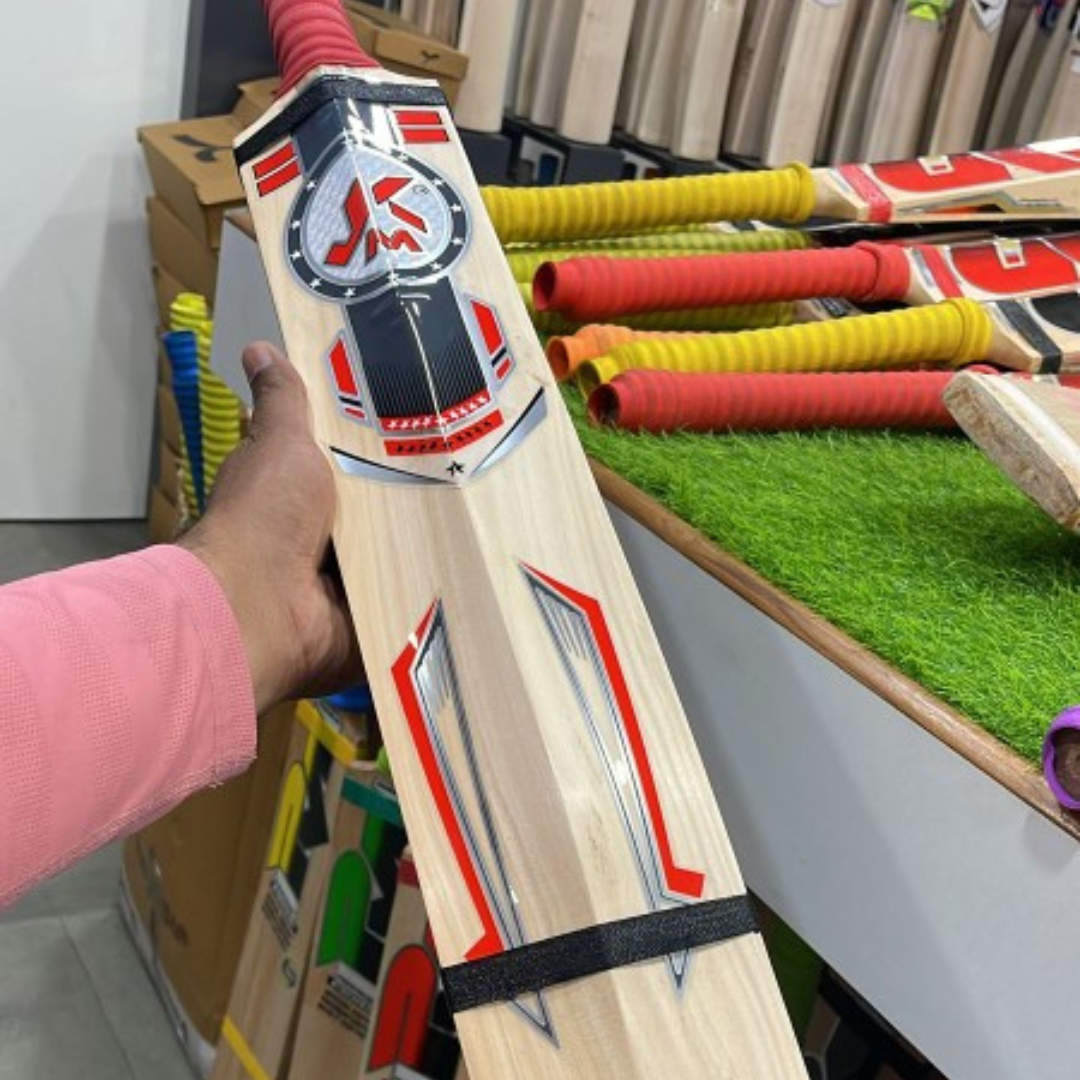 J&K Cricket Tennis Ball Bat With Premium Kashmir Willow Wood - Image 5